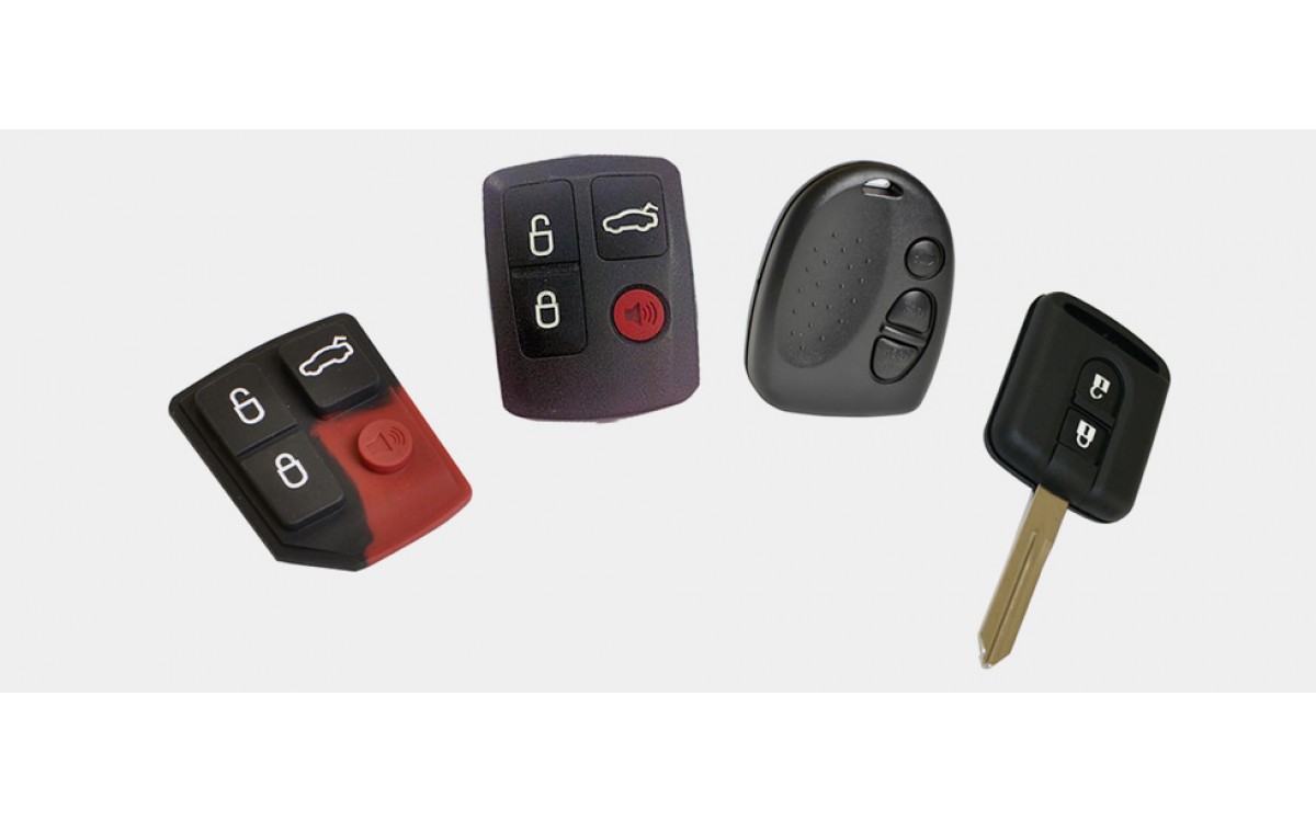 Worn Or Damaged Car Keys