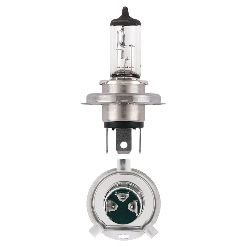 PLUS 100 H4 HALOGEN GLOBE 12V 60/55W