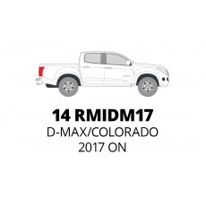 ALL WEATHER FRONT & REAR MAT SET - D-MAX/COLORADO 2017 ON