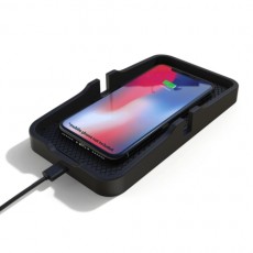 WIRELESS QI ENABLED ANTI SLIDE SILICONE CHARGING PAD 