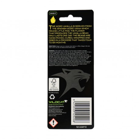 LEAF AIR FRESHENER VANILLA
