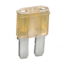MICRO 2 BLADE FUSE 7.5AMP BOX OF 25