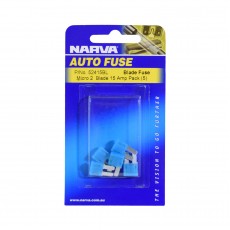 MICRO 2 BLADE FUSE 15AMP PACK OF 5