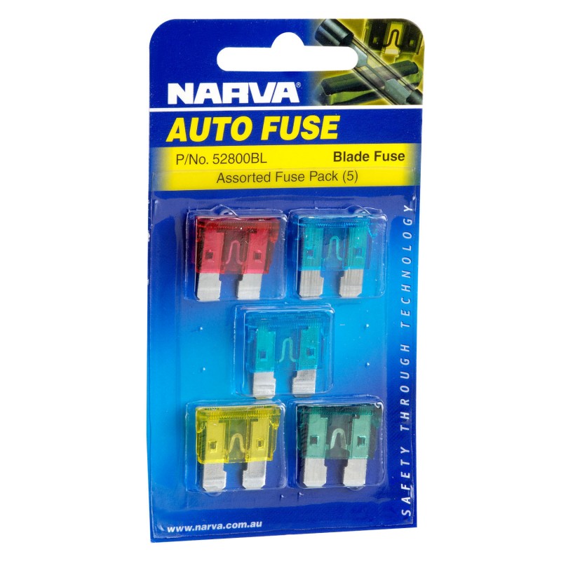 BLADE FUSE ASSORTMENT PK5