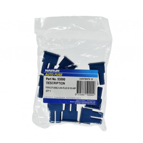 FUSE LINK F/FUSIBLE 100A PK10