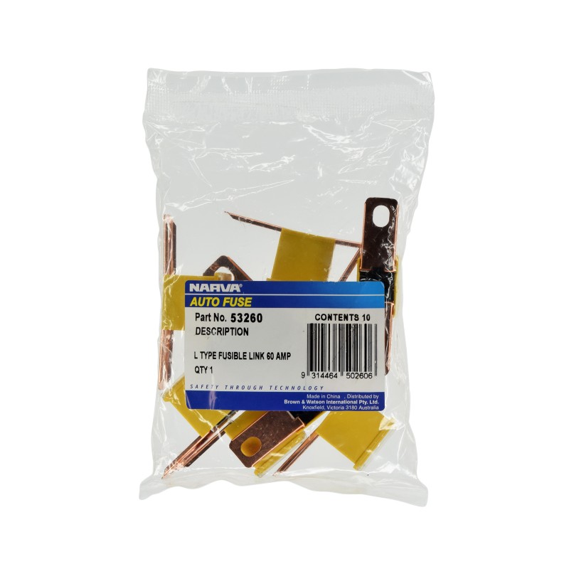 FUSE LINK L-TYPE 60A PK10