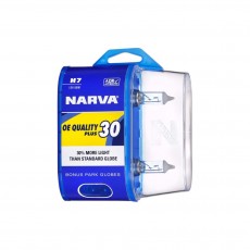 H7 HALOGEN GLOBE 12V 55W PX26D PK2