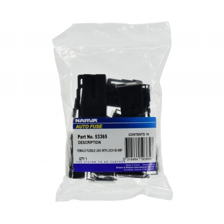 FUSE LINK PLUG FEMALE 65A PK10