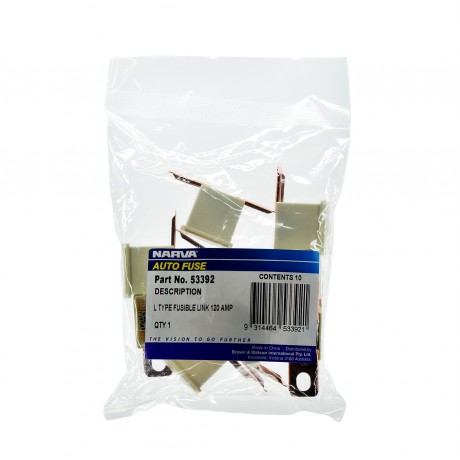 FUSE LINK L-TYPE 120A GREY PK10