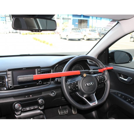 STEERING WHEEL LOCK SS RED