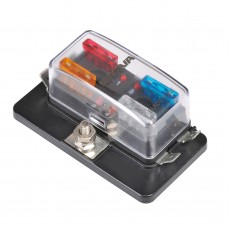 FUSE BOX 4 WAY STD ATS W/ LED