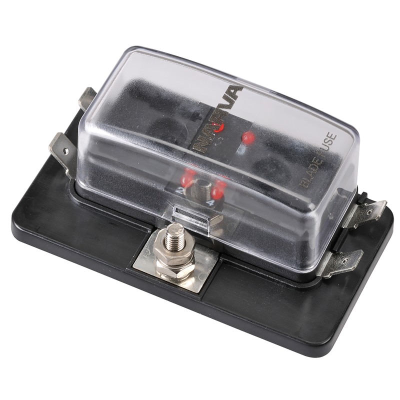 FUSE BOX 4 WAY STD ATS LED 