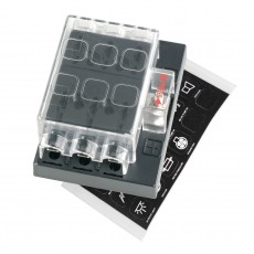FUSE HOLD 6 WAY WITH COVER