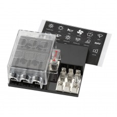 FUSE HOLD 6 WAY WITH SINGLE GROUNDING 