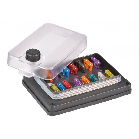 10 WAY ATS LED FUSE BOX WEATHERPROOF