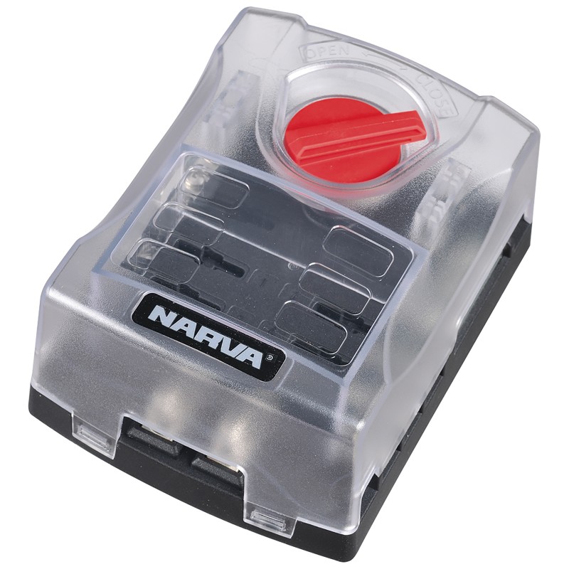 FUSE BOX 6 WAY WITH COVER