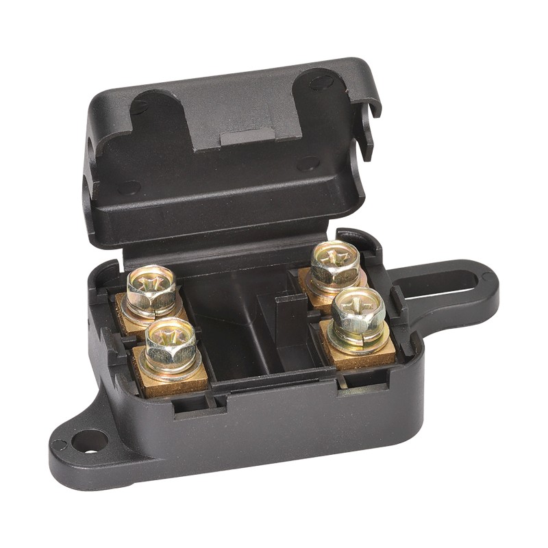 TWIN IN-LINE ANG/ANS FUSE HOLDER WITH COVER