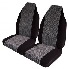 CLASSIC GREY FRONT SEAT COVER PAIR