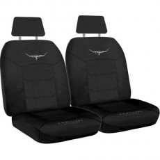 JACQUARD FRONT SEAT COVERS BLACK SIZE 30