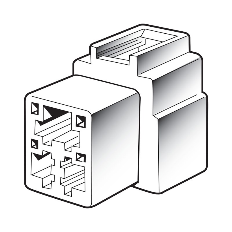 CONNECTOR Q/C HOUSING/TERMS FM