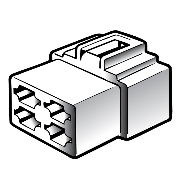 CONNECTOR Q/C HOUSING/TERMS FM