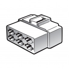 CONNECTOR Q/C HOUSING/TERMS FM