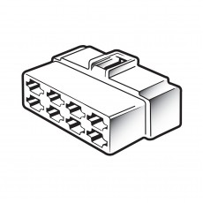 CONNECTOR Q/C HOUSING/TERMS FM