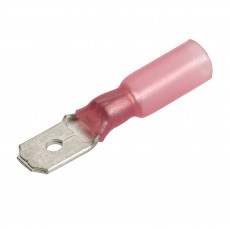 H/SHRINK TERM MALE BLADE RED PK20