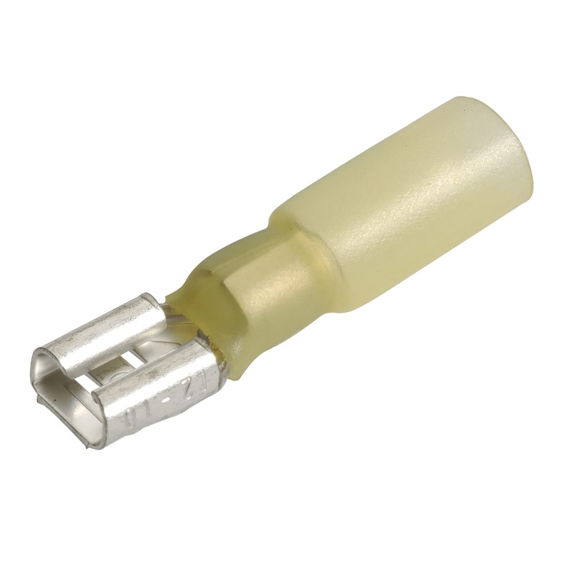 H/SHRINK TERM FEMALE BLADE YELLOW PK15