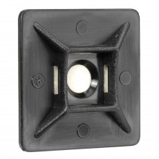 CABLE TIE MOUNT BLK 28MM 25