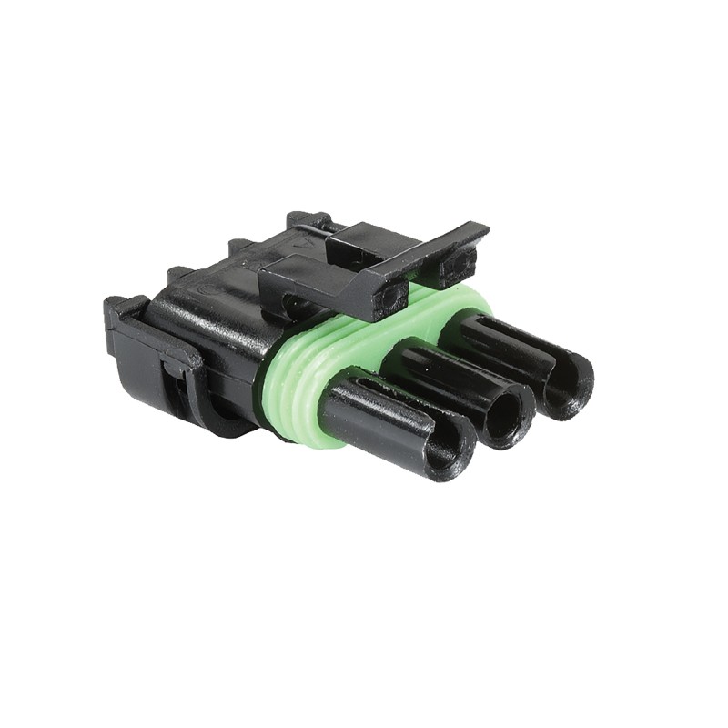 CONNECTOR  3 PIN MALE W/PROOF