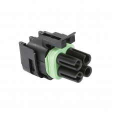 CONNECTOR 4 PIN MALE W/PROOF