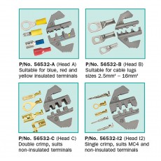 PROFESSIONAL RATCHET CRIMPING SET