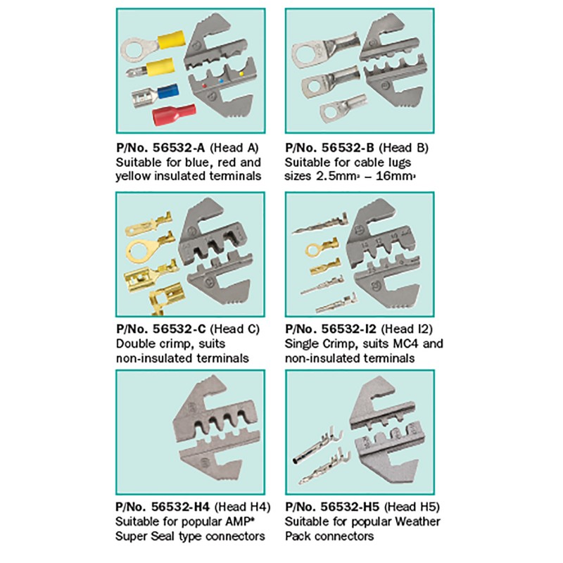 MASTER RATCHET CRIMPING SET
