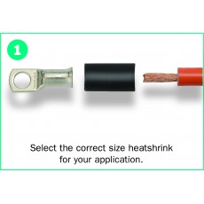 HEAT SHRINK TUBING 3.2mm-6.4mm ASSORTED