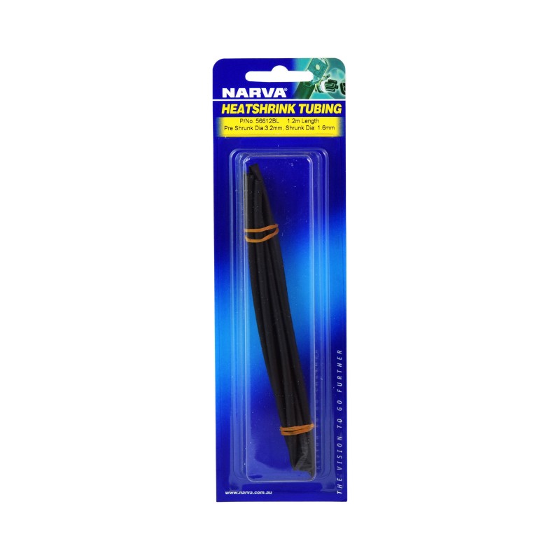 HEAT SHRINK BLACK 3.2MM X 1.2M