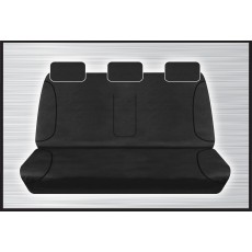 BLACK CANVAS REAR BENCH SEAT COVER  - RANGER/BT50