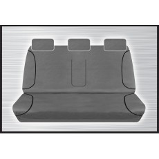 GREY CANVAS REAR BENCH SEAT COVER - RANGER/BT50