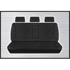 BLACK CANVAS REAR BENCH SEAT COVER - TRITON 05/2015 ONWARD