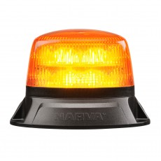 AEROTECH SHORT AMBER LED STROBE FLANGE BASE