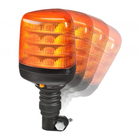 AEROTECH TALL AMBER LED STROBE FLEXIBLE POLE