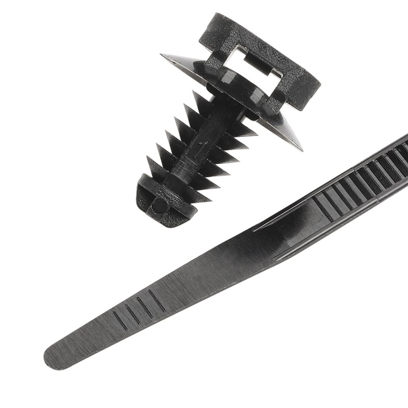CABLE TIE FIR TREE MOUNT 4.8x300mm PK25