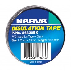 PVC INSULATION TAPE BLACK 19mm x 20M