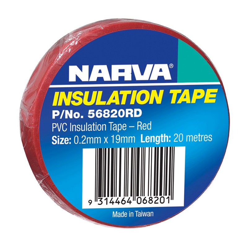 TAPE PVC RED GLOSS