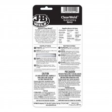 CLEARWELD CLEAR QUICK SETTING EPOXY SYRINGE 14ML