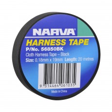 CLOTH HARNESS TAPE BLACK 19MM
