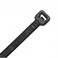 150MM X 3.5MM CABLE TIE BLACK PK25