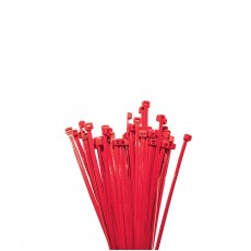 150MM X 3.6MM RED CABLE TIE PK100