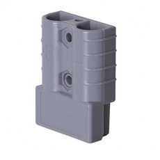50AMP HEAVY DUTY GREY CONNECTOR WITH BLACK PROTECTIVE COVER