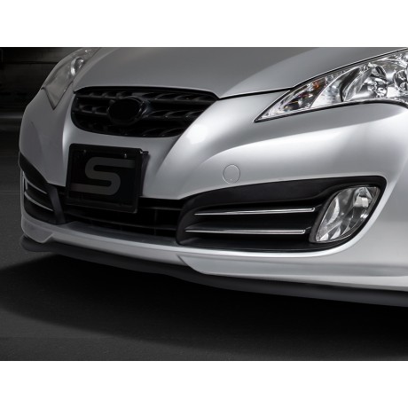 UNIVERSAL BLACK FRONT BUMPER SPOILER 2.48M